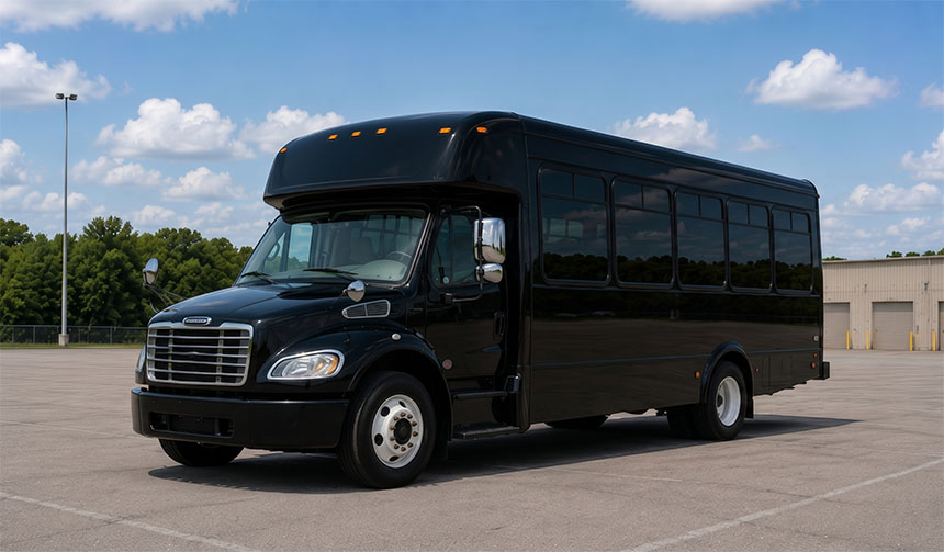 18-passenger minibus for charter in Houston, TX